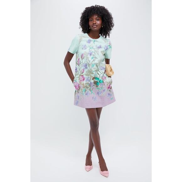 LA DOUBLEJ Heath Placee Mini Swing Dress Size XS NWT Retail $790 Tuckernuck - Picture 7 of 7